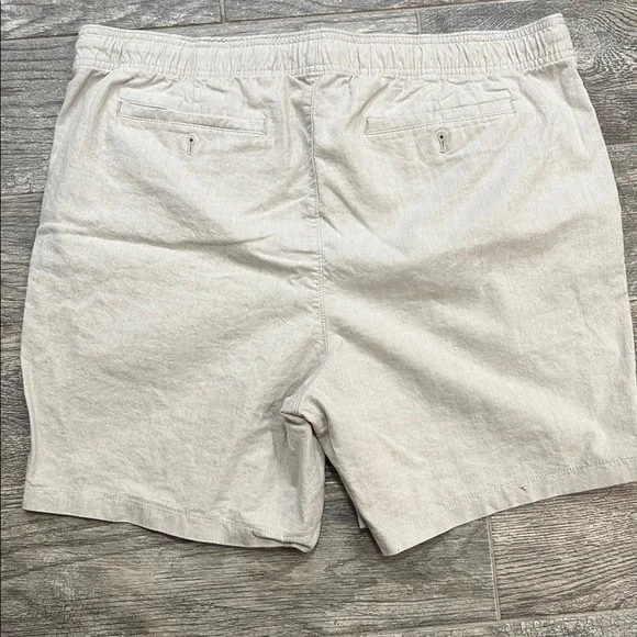 Express Beige Drawstring Shorts Size XL (39-41) - Picture 4 of 4